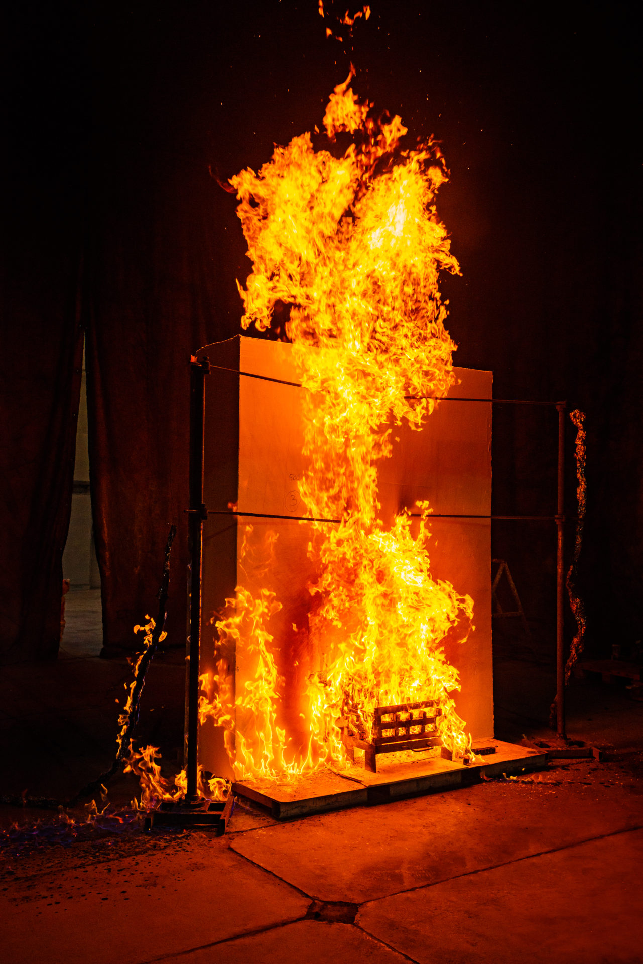 Badanie odporności ogniowej w Laboratorium ITB